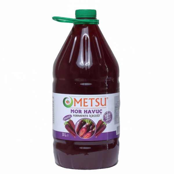Metsu Mor Havuç Fermente İçeceği 3lt